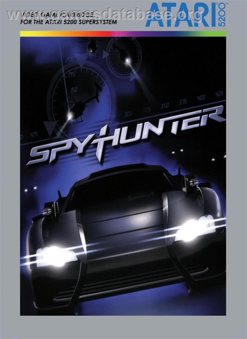 Spy Hunter (Atari 8bit conversion) - Atari 5200 - Artwork - Box