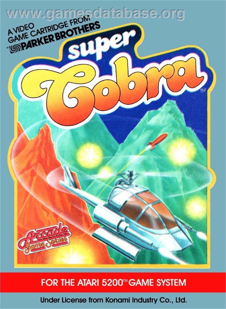 Super Cobra - Atari 5200 - Artwork - Box