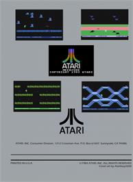 Box back cover for Meebzork on the Atari 5200.