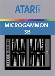 Box back cover for Microgammon SB on the Atari 5200.