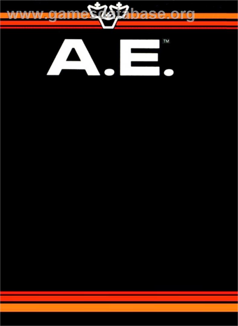 A.E. - Atari 5200 - Artwork - Box Back