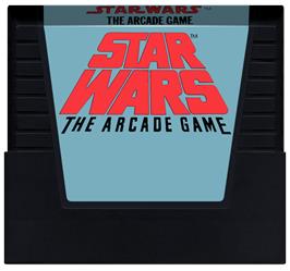 Cartridge artwork for Star Wars - The Arcade Game on the Atari 5200.