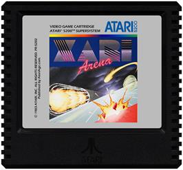 Cartridge artwork for Xari Arena (Prototype) on the Atari 5200.