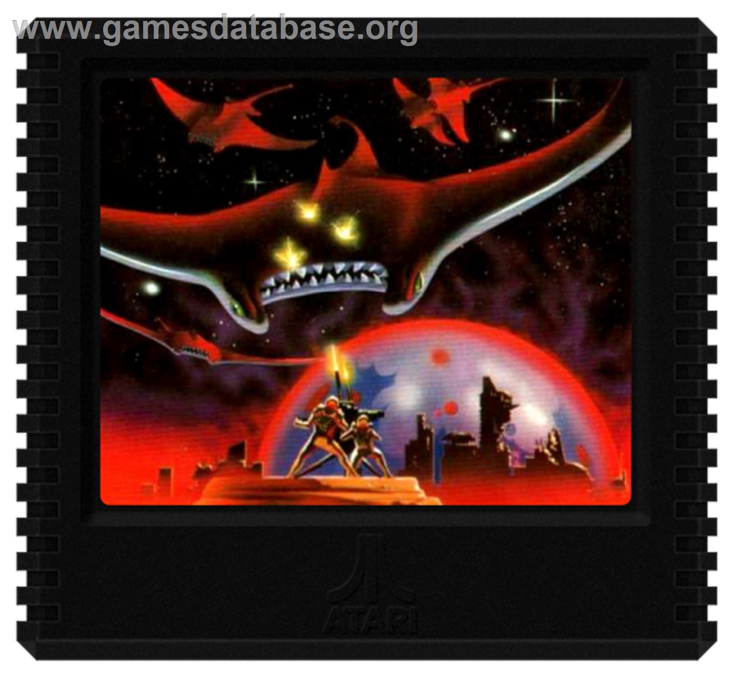 A.E. - Atari 5200 - Artwork - Cartridge