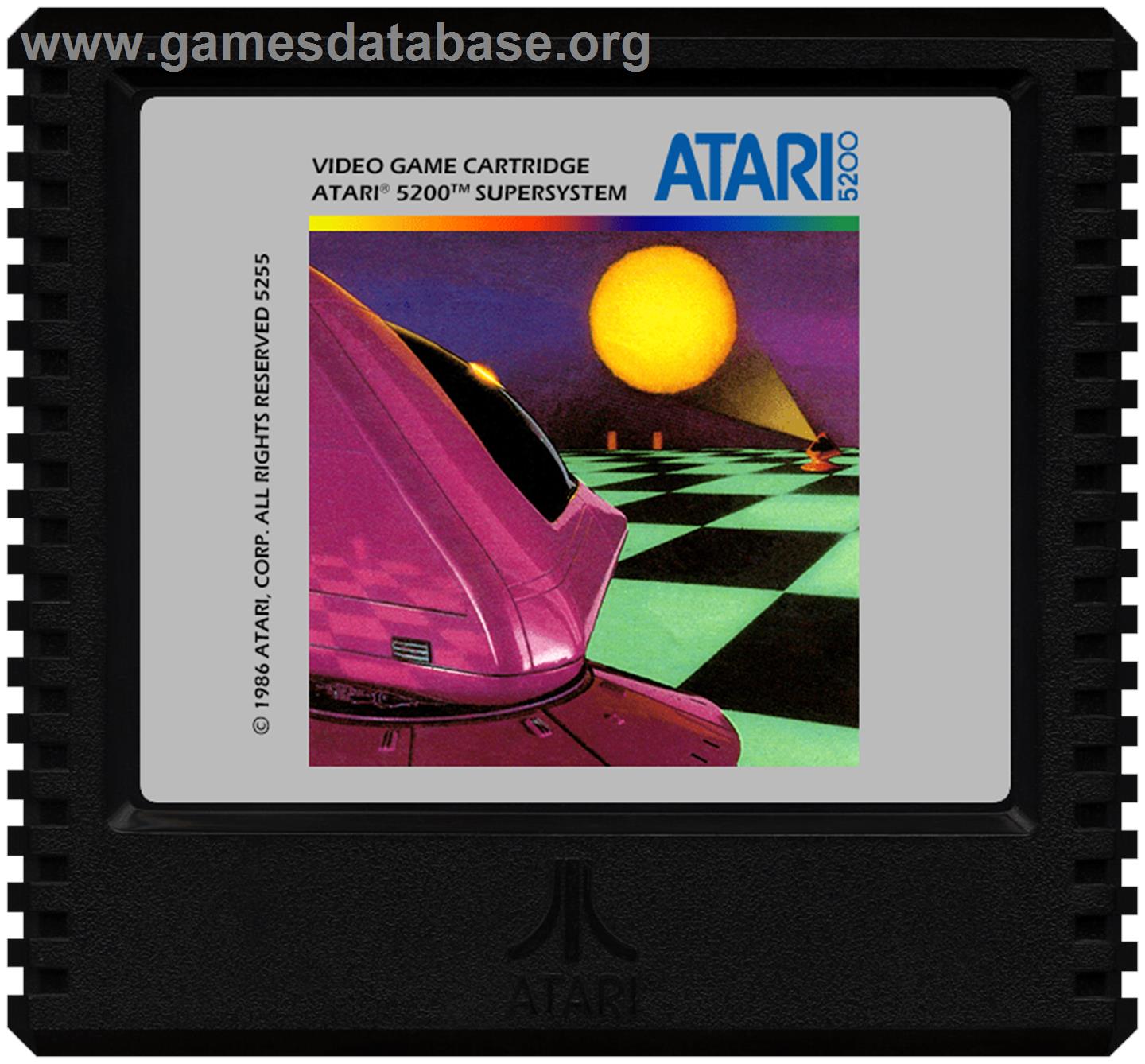 Ballblazer - Atari 5200 - Artwork - Cartridge