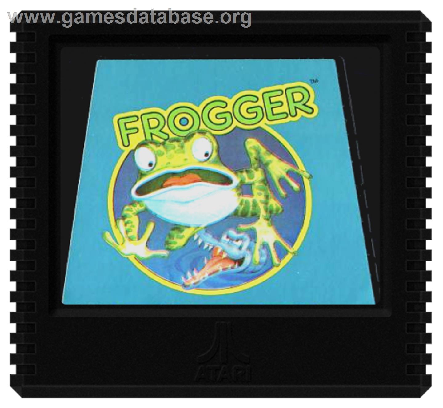 Frogger - Atari 5200 - Artwork - Cartridge