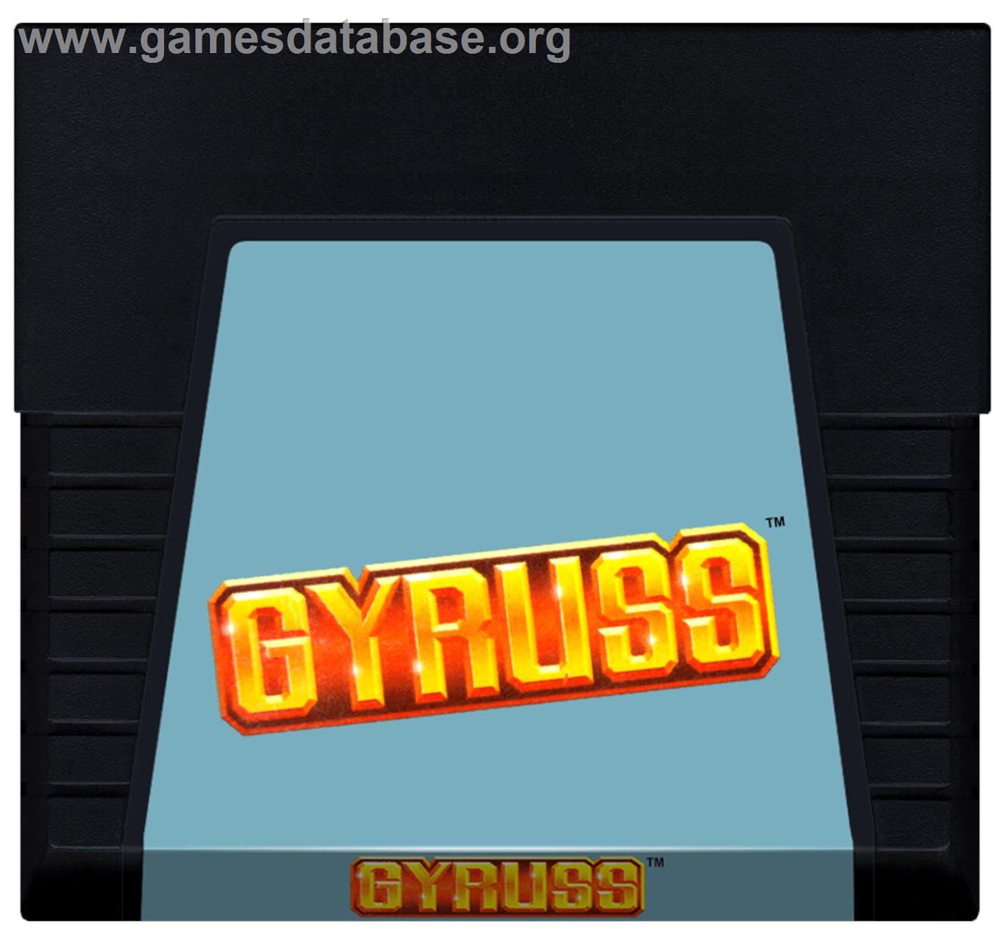 Gyruss - Atari 5200 - Artwork - Cartridge