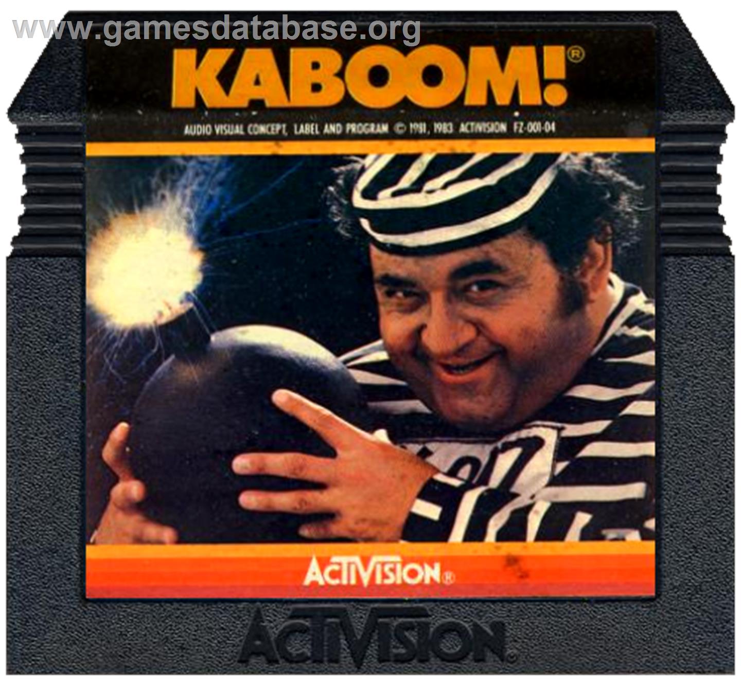 Kaboom - Atari 5200 - Artwork - Cartridge