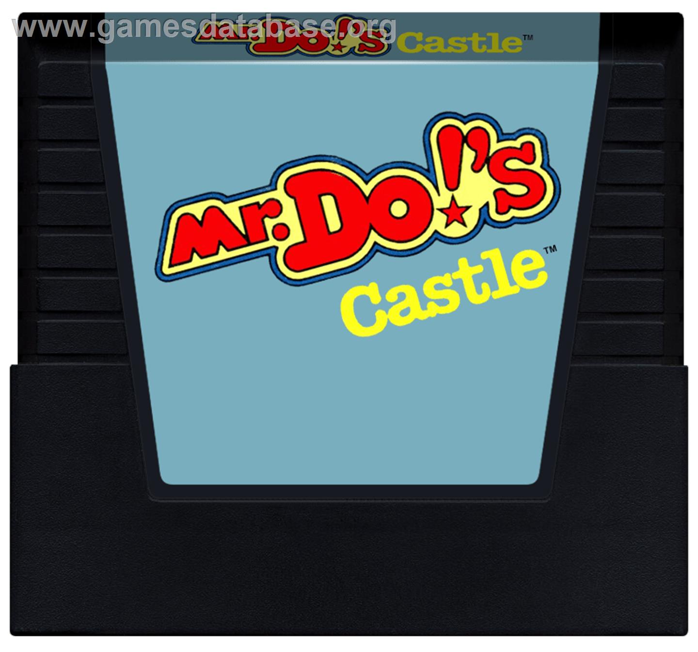 Mr. Do!'s Castle - Atari 5200 - Artwork - Cartridge