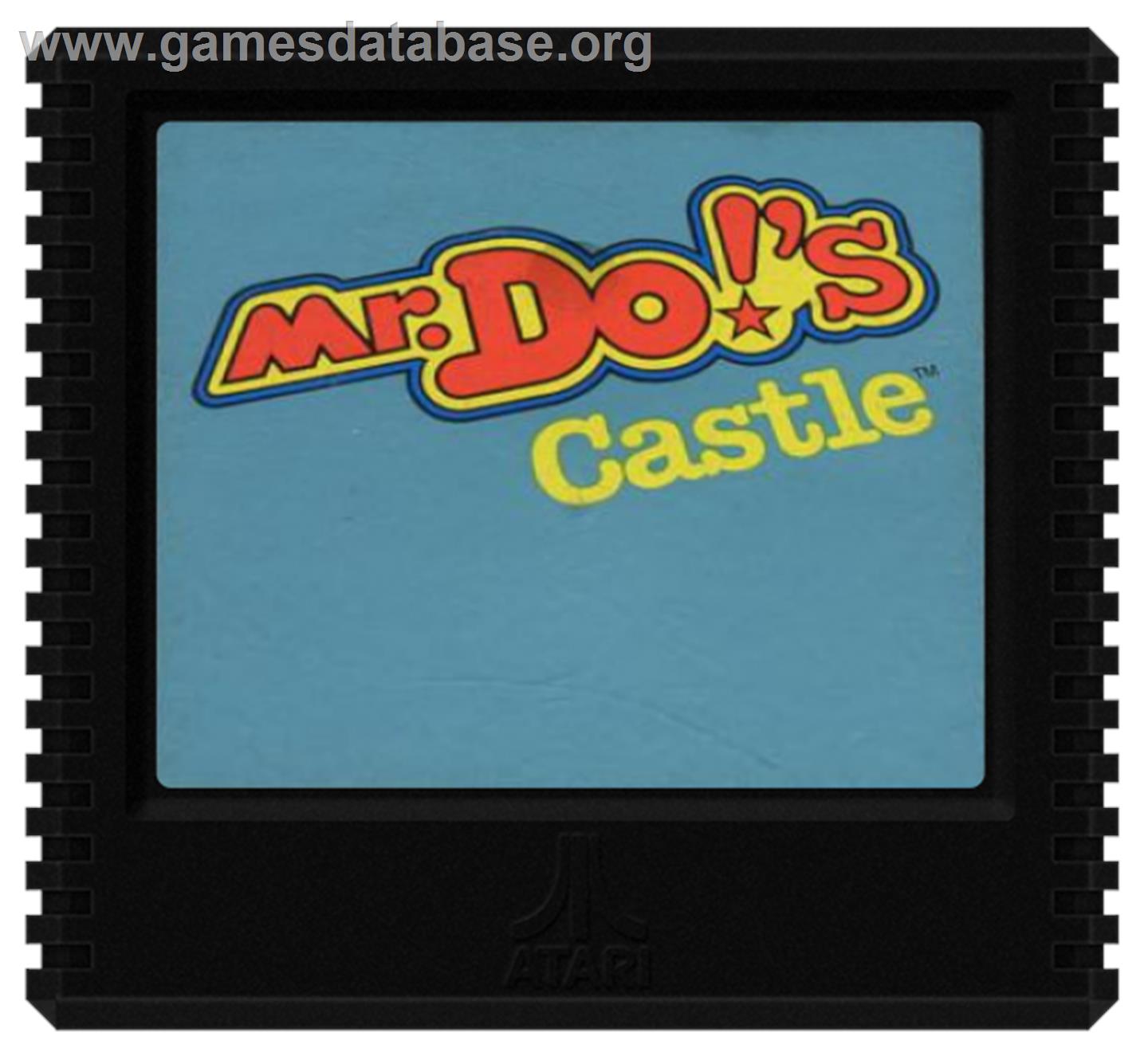Mr. Do's Castle - Atari 5200 - Artwork - Cartridge