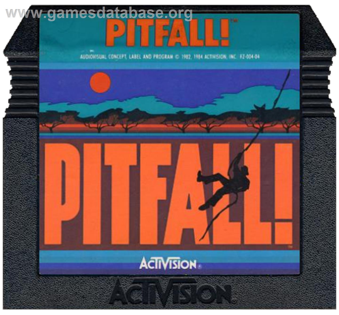 Pitfall - Atari 5200 - Artwork - Cartridge