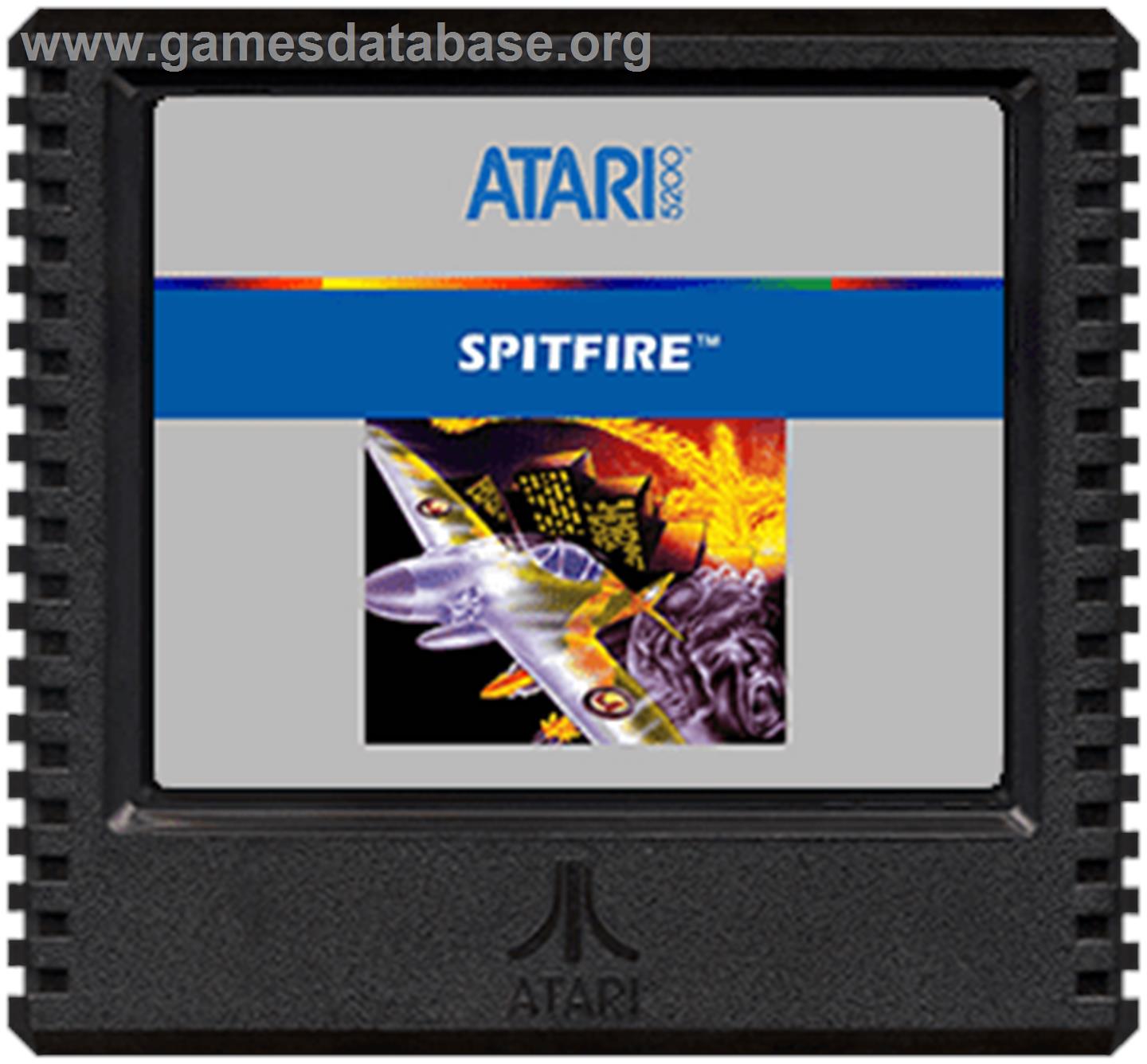 Spitfire (Prototype) - Atari 5200 - Artwork - Cartridge