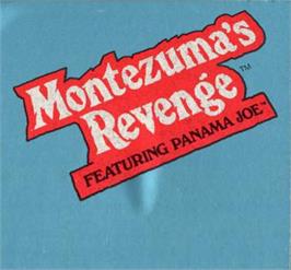 Top of cartridge artwork for Montezuma's Revenge on the Atari 5200.