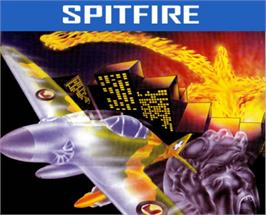 Top of cartridge artwork for Spitfire on the Atari 5200.
