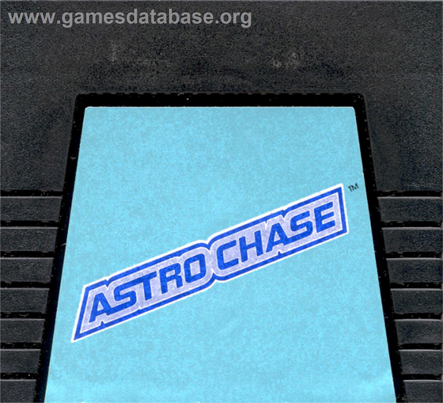 Astro Chase - Atari 5200 - Artwork - Cartridge Top