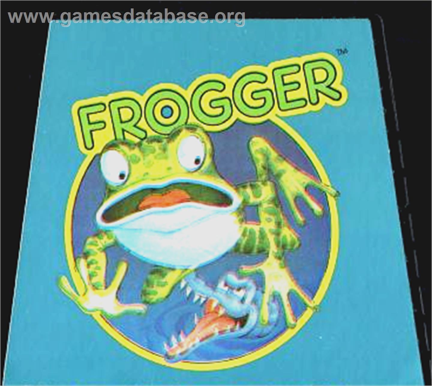 Frogger - Atari 5200 - Artwork - Cartridge Top