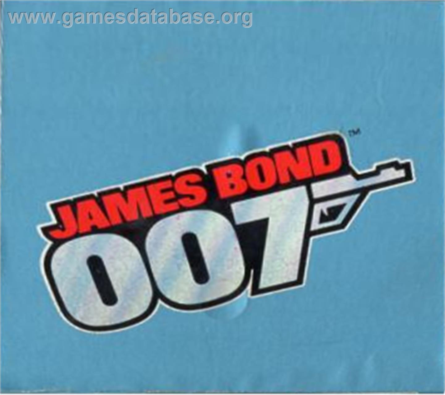 James Bond 007 - Atari 5200 - Artwork - Cartridge Top