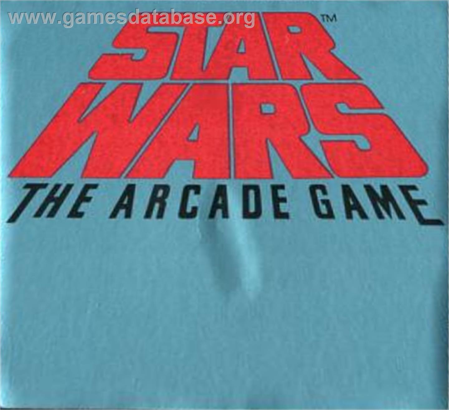 Star Wars Arcade - Atari 5200 - Artwork - Cartridge Top