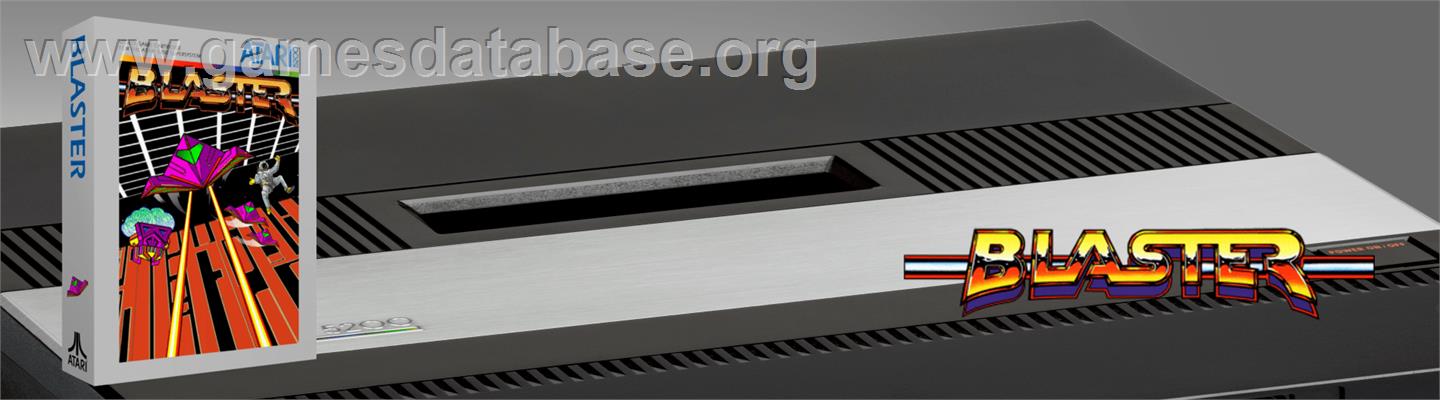 Blaster - Atari 5200 - Artwork - Marquee