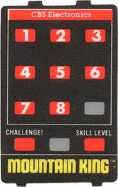 Overlay for Mountain King on the Atari 5200.