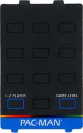 Overlay for Ms. Pac-Man on the Atari 5200.