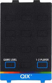 Overlay for QIX on the Atari 5200.