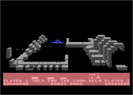 In game image of Spitfire on the Atari 5200.