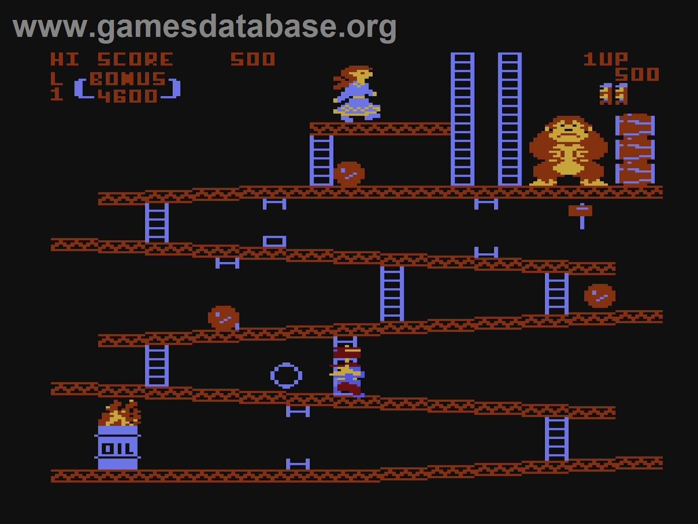 Donkey Kong - Atari 5200 - Artwork - In Game