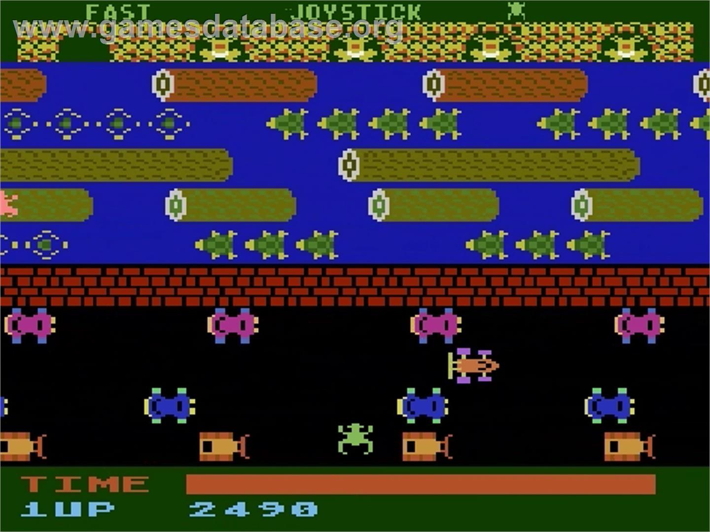 Frogger - Atari 5200 - Artwork - In Game