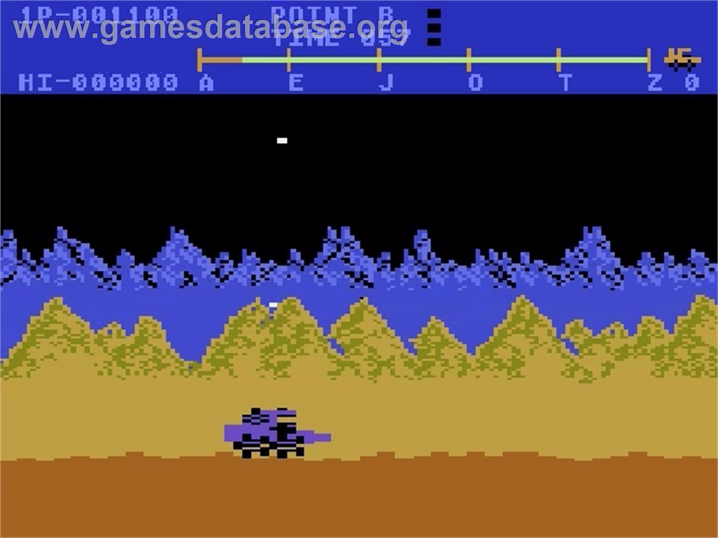 Moon Patrol - Atari 5200 - Artwork - In Game