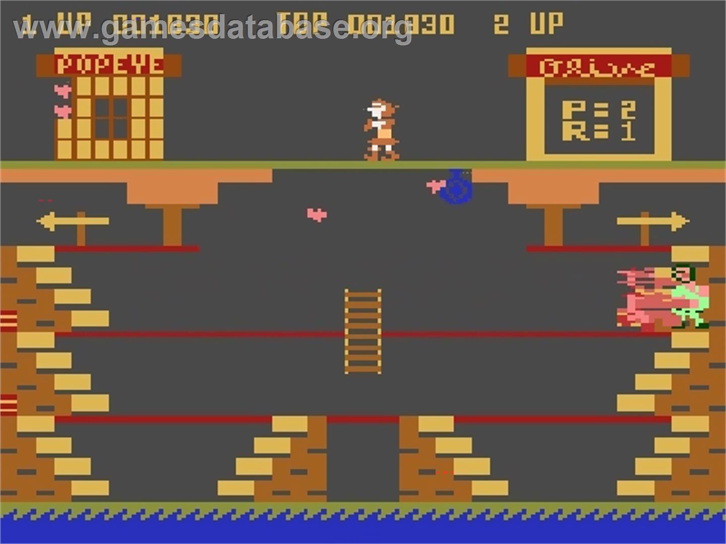 Popeye - Atari 5200 - Artwork - In Game