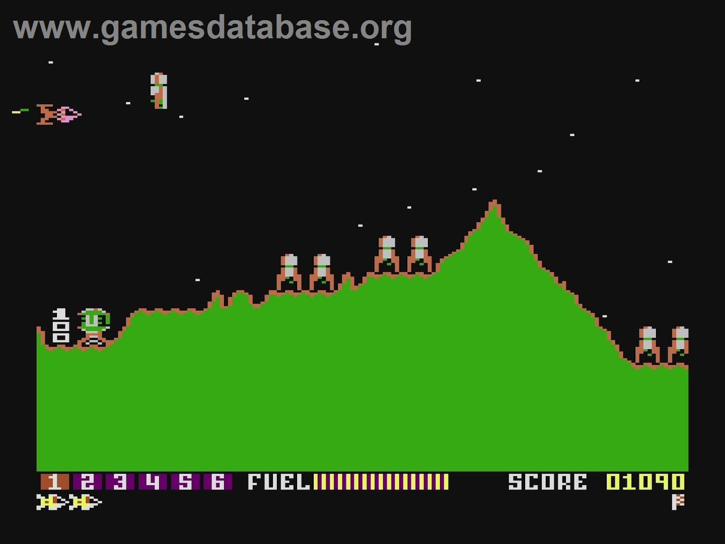 Scramble - Atari 5200 - Artwork - In Game