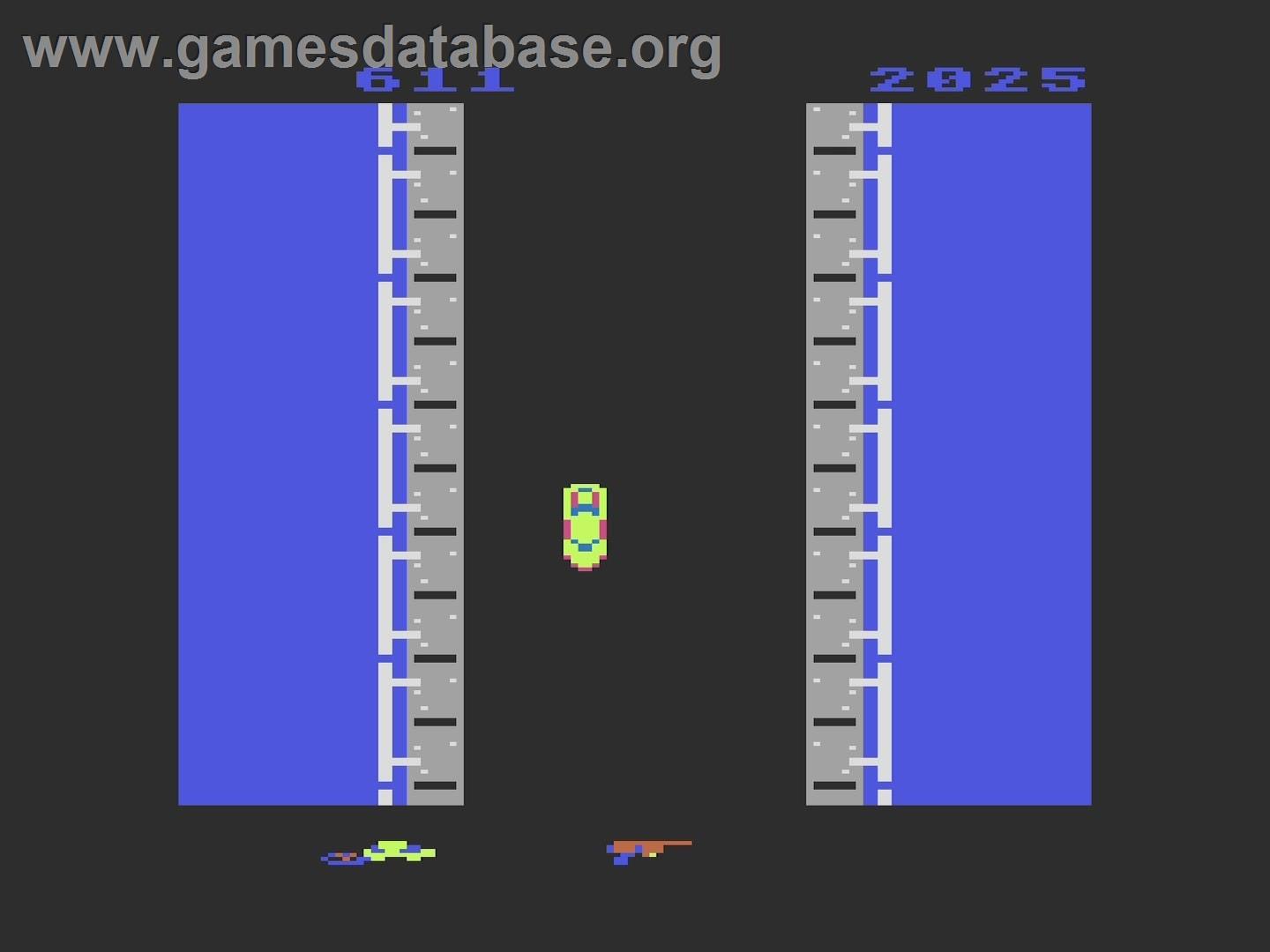 Spy Hunter (Atari 8bit conversion) - Atari 5200 - Artwork - In Game