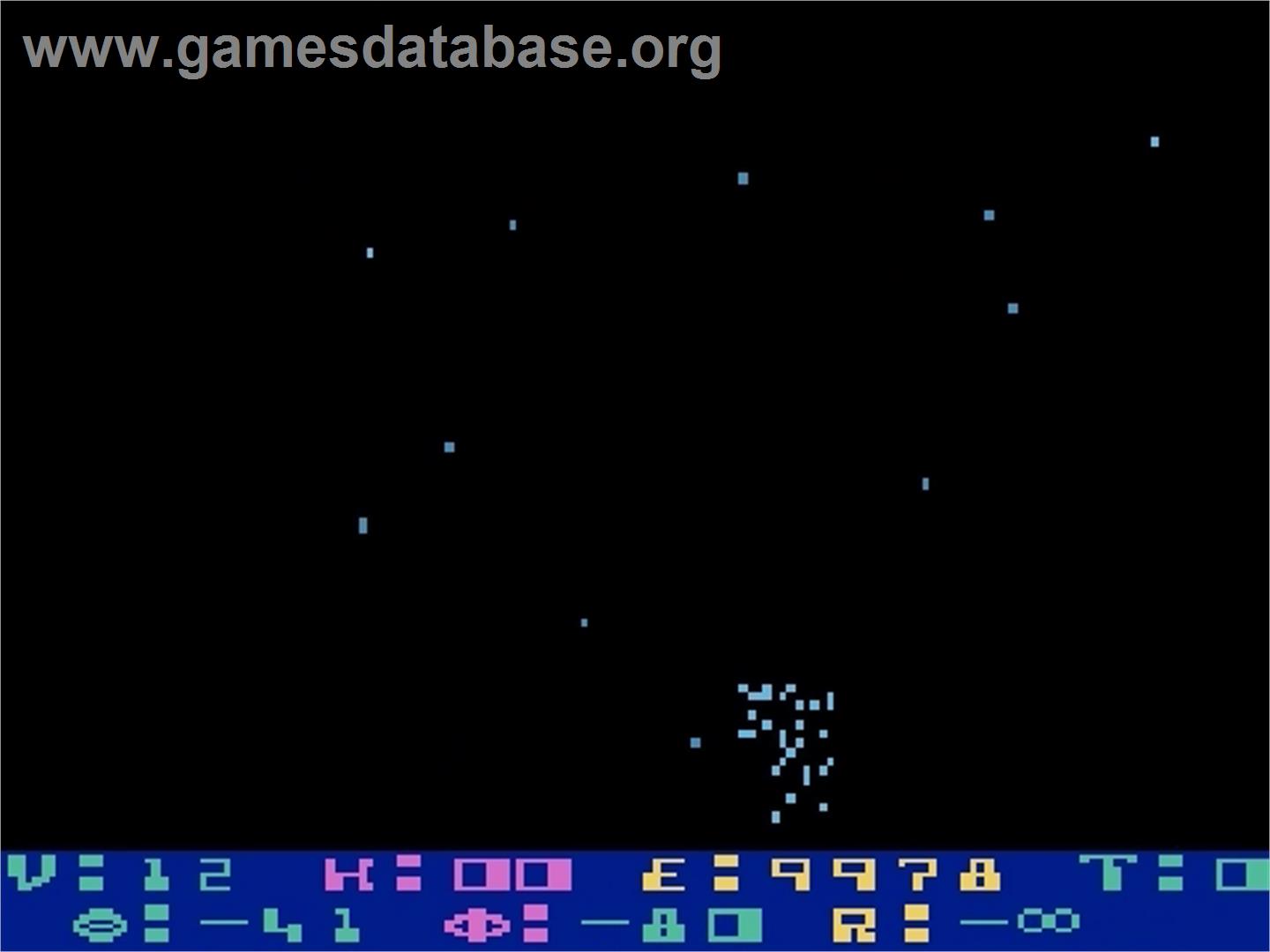 Star Raiders - Atari 5200 - Artwork - In Game
