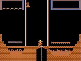 Title screen of Montezuma's Revenge on the Atari 5200.