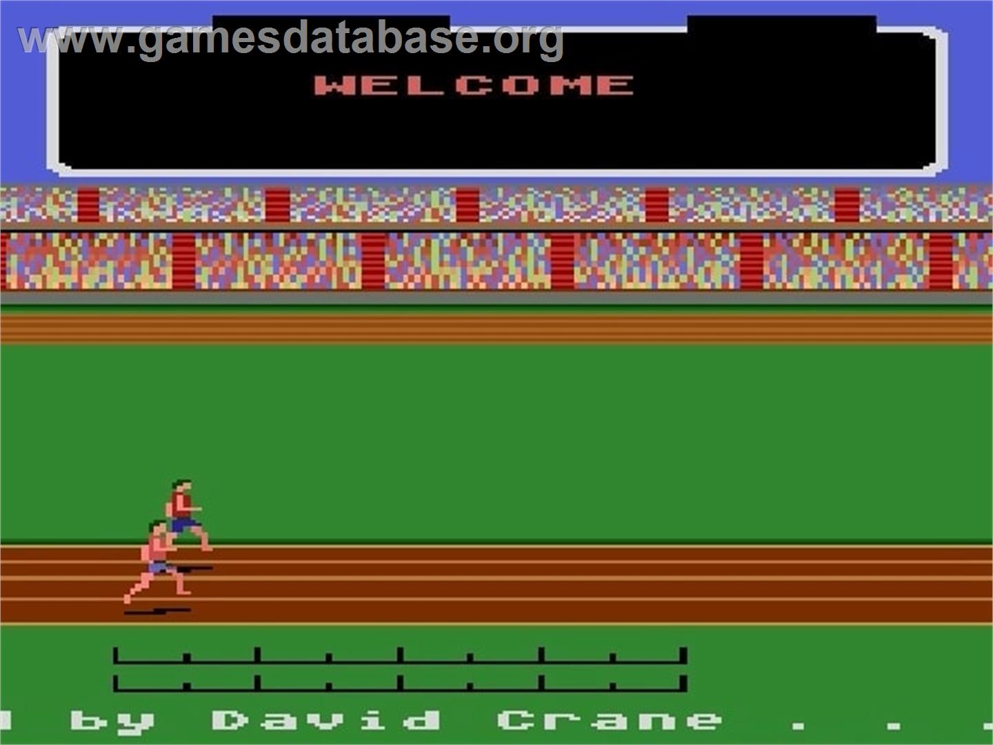 Activision Decathlon, The - Atari 5200 - Artwork - Title Screen
