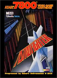 Box cover for Astro Fighter on the Atari 7800.