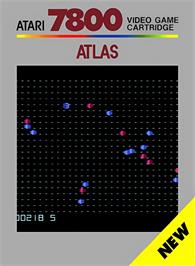 Box cover for Atlas on the Atari 7800.