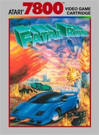 Box cover for Fatal Run on the Atari 7800.