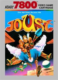 Box cover for Joust on the Atari 7800.