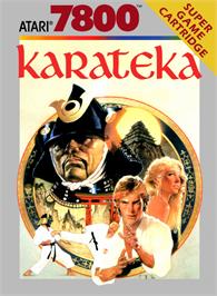 Box cover for Karateka on the Atari 7800.