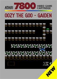 Box cover for Oozy The Goo - Gaiden on the Atari 7800.