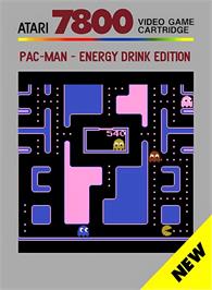 Box cover for Pac-Man - Energy Drink Edition on the Atari 7800.