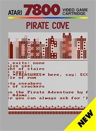 Box cover for Pirate Cove on the Atari 7800.