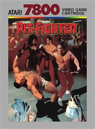 Box cover for Pit Fighter on the Atari 7800.