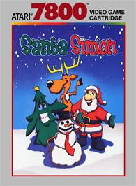 Box cover for Santa Simon on the Atari 7800.