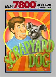 Box cover for Scrapyard Dog on the Atari 7800.