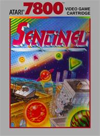 Box cover for Sentinel on the Atari 7800.