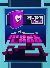 Box cover for Slide Boy In Maze Land on the Atari 7800.