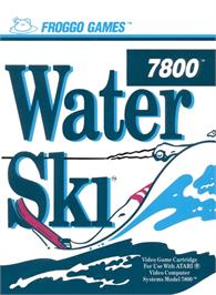 Box cover for Water Ski on the Atari 7800.